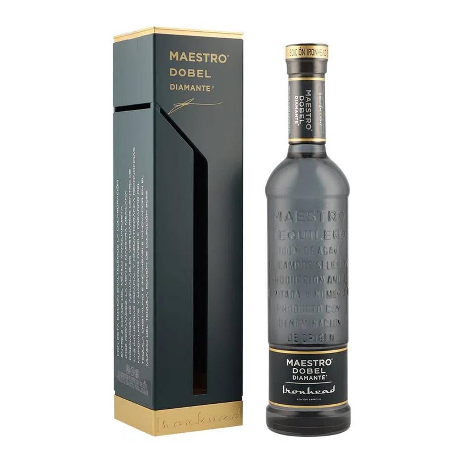 Tequila Maestro Dobel Diamante Iron Head 700 ml 