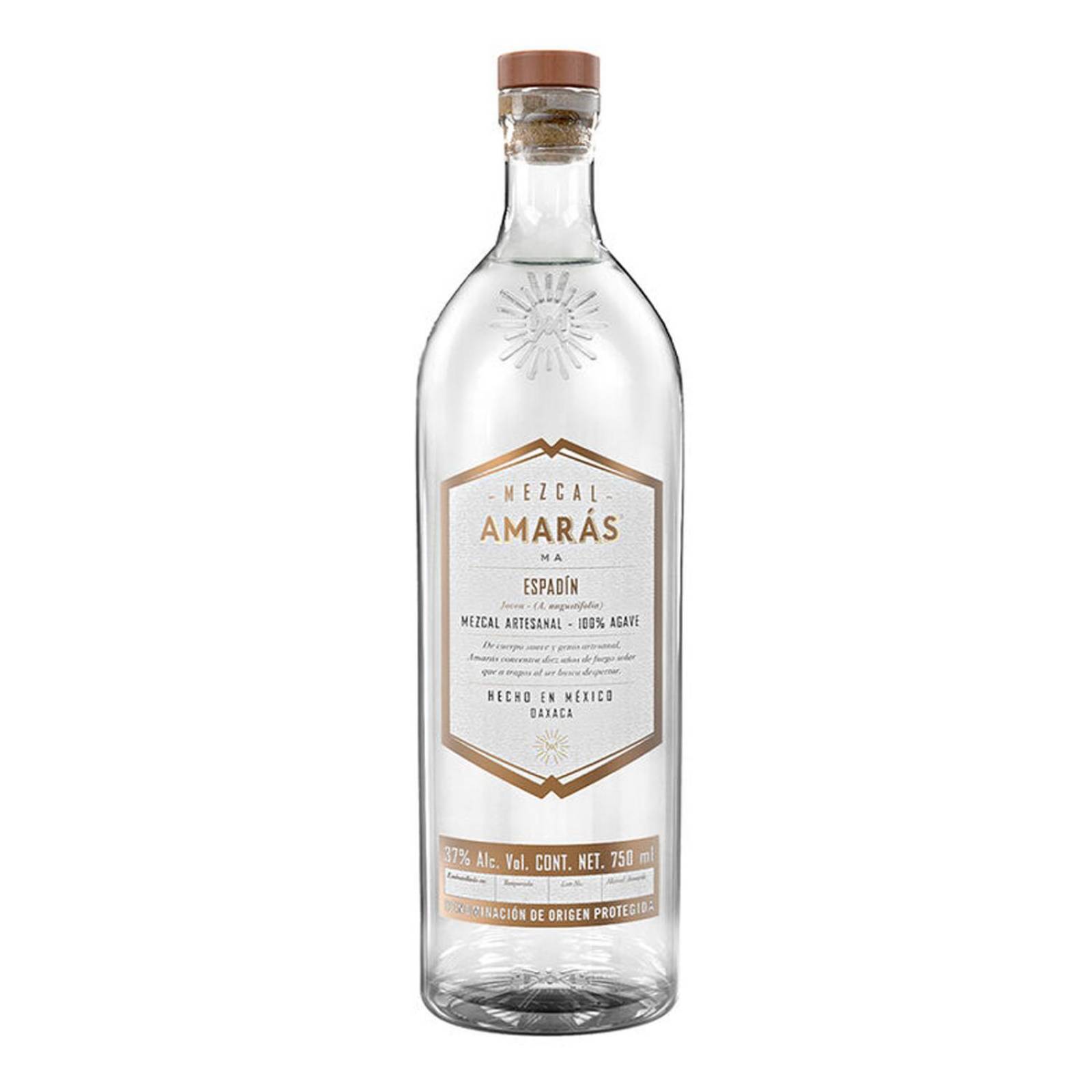 Mezcal Amaras Joven Espadin 750 ml + Reposado 750 ml 