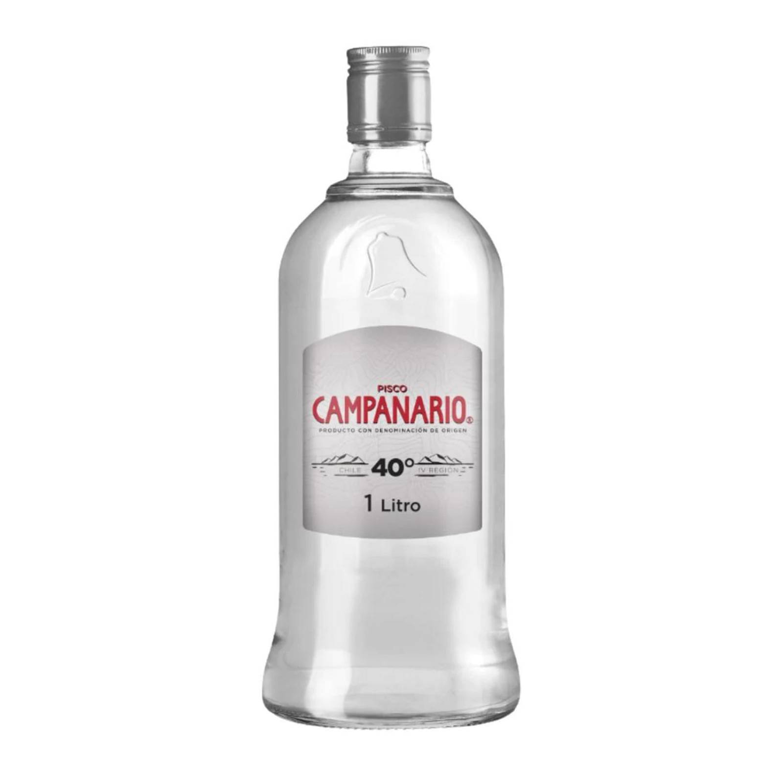 Aguardiente Pisco Campanario 40 1 L 