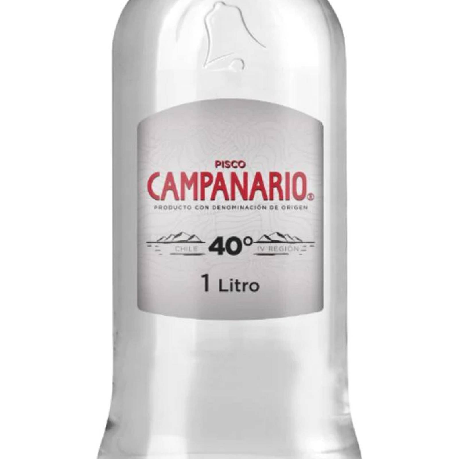 Aguardiente Pisco Campanario 40 1 L 