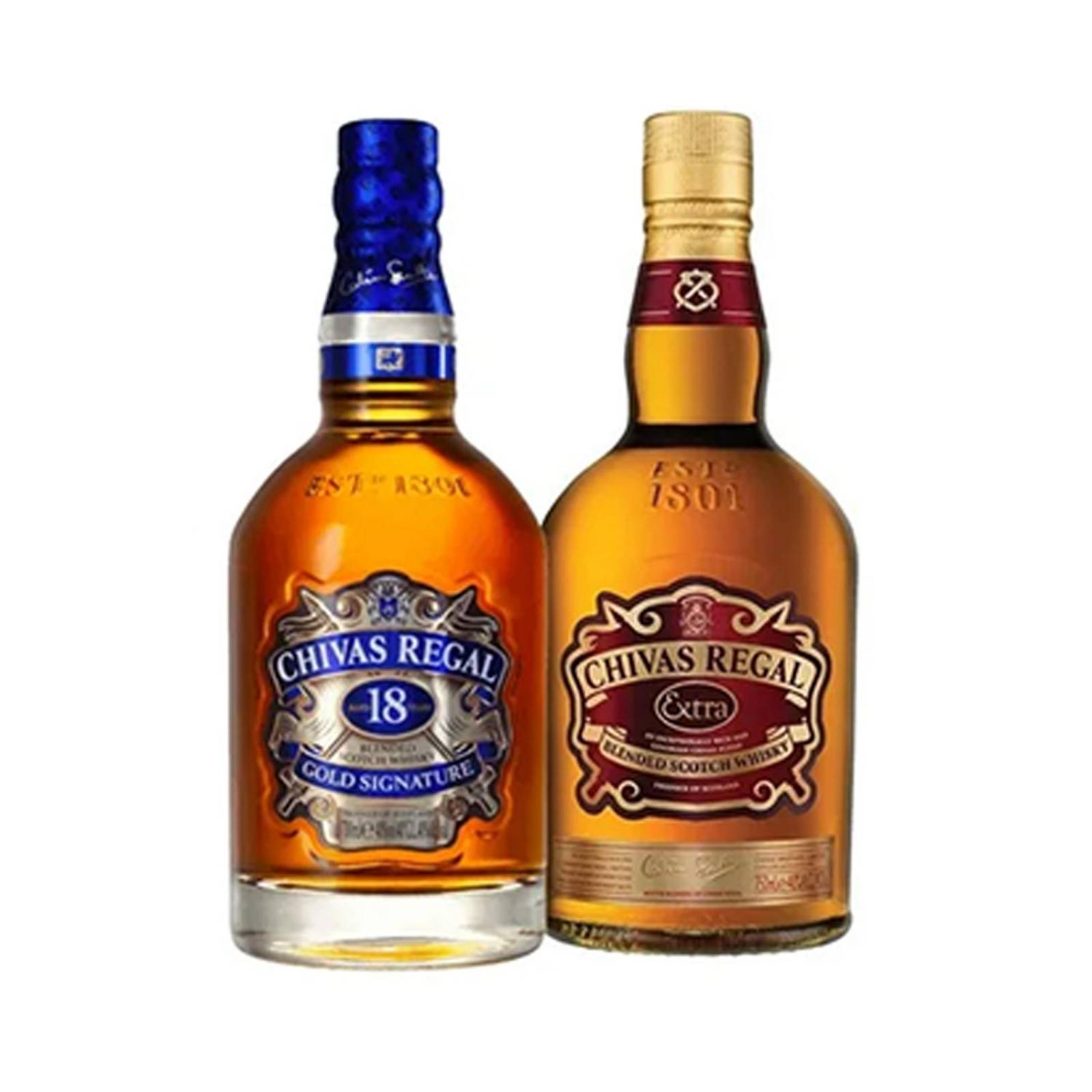 Whisky Chivas Regal 18 años 750 ml + Extra 750 ml