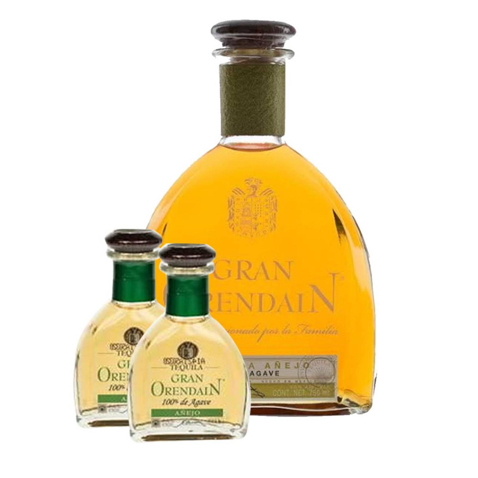 Tequila Gran Orendain Reposado 750 ml + 2 minis 50 ml