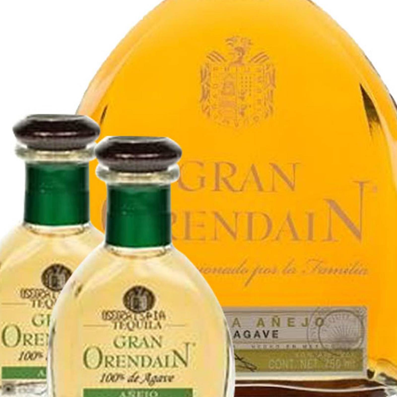 Tequila Gran Orendain Reposado 750 ml + 2 minis 50 ml