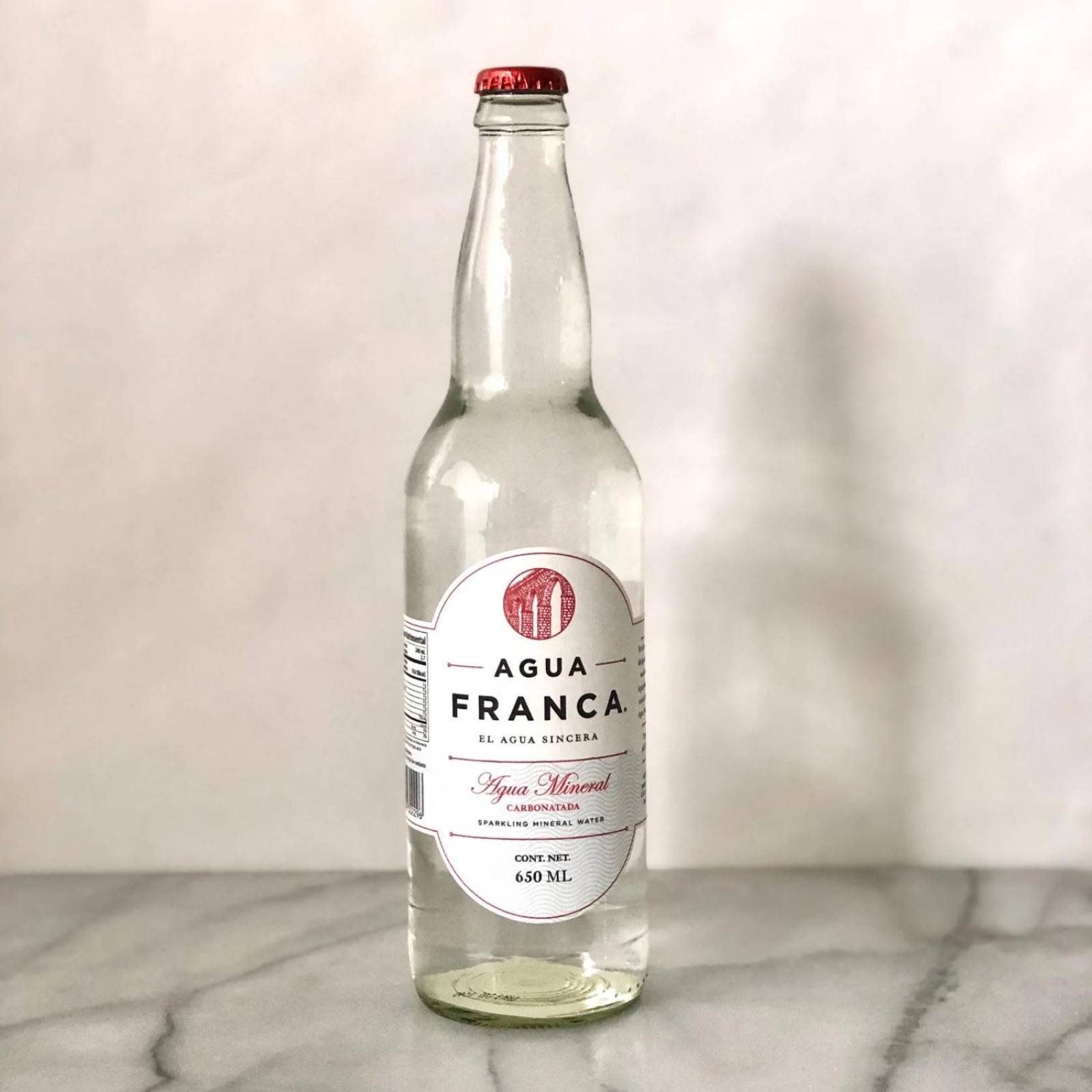 Pack de 12 Agua Mineral Franca Sin Gas 650 ml