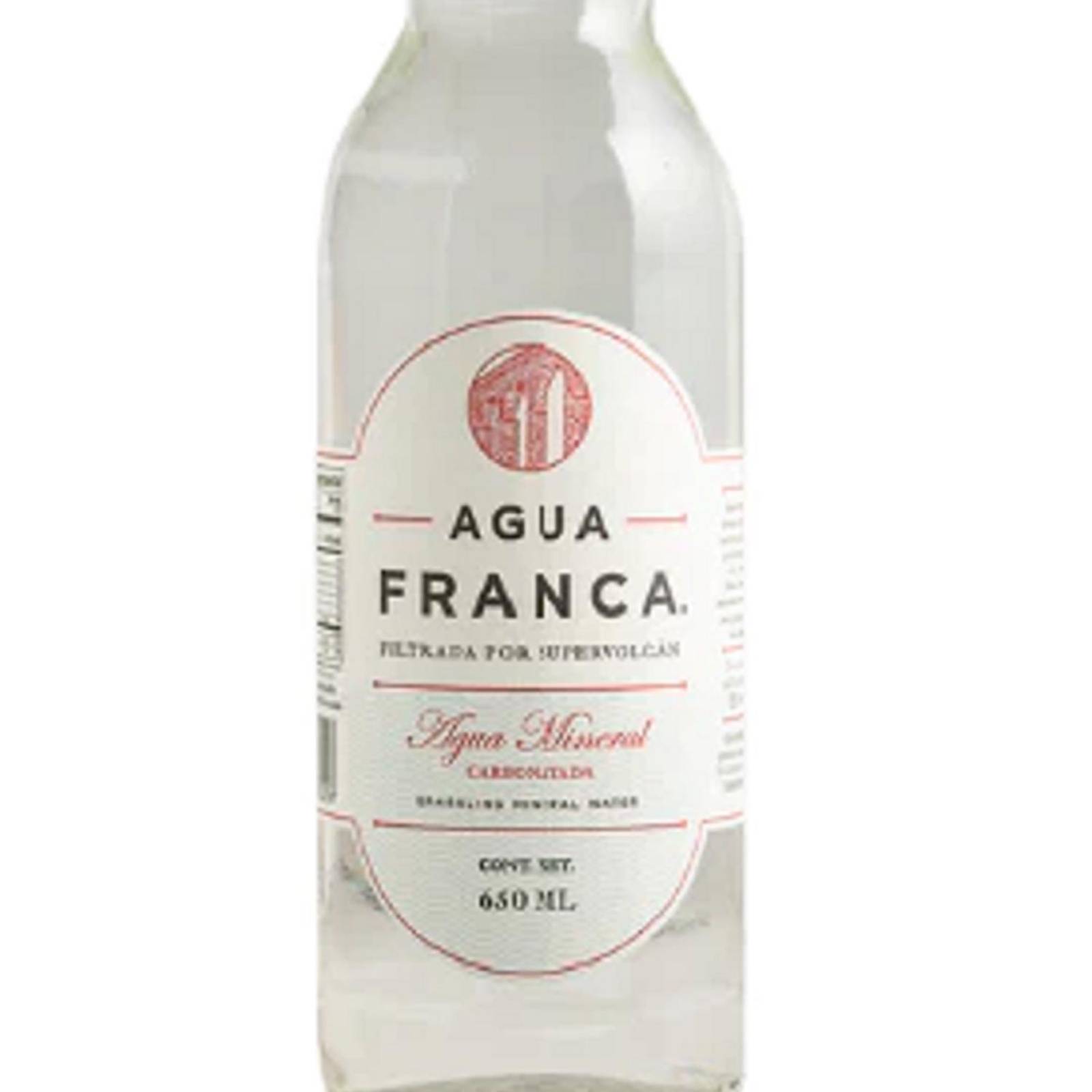 Pack de 12 Agua Mineral Franca Sin Gas 650 ml
