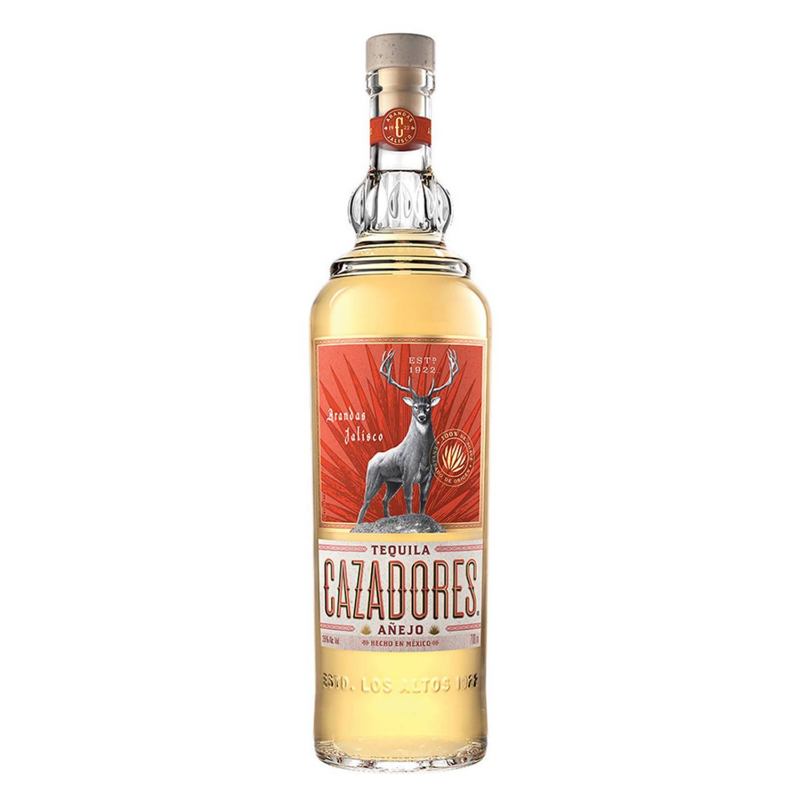 Tequila Cazadores Añejo 700 ml 