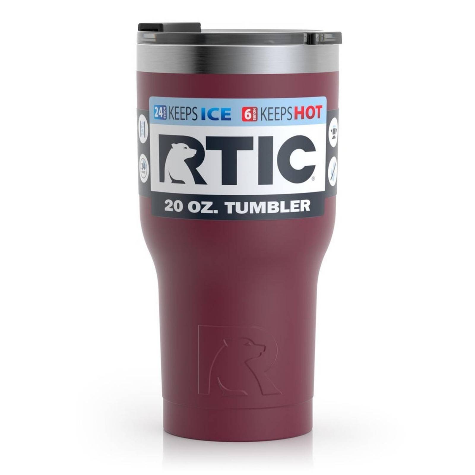RTIC Tumbler 30 oz Maroon - Rojo