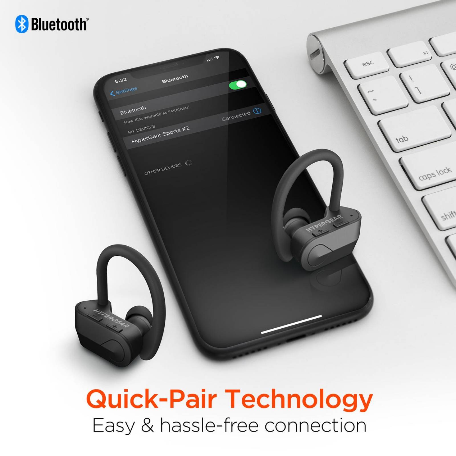 Auriculares Hypergear True Wireless Sport X2 