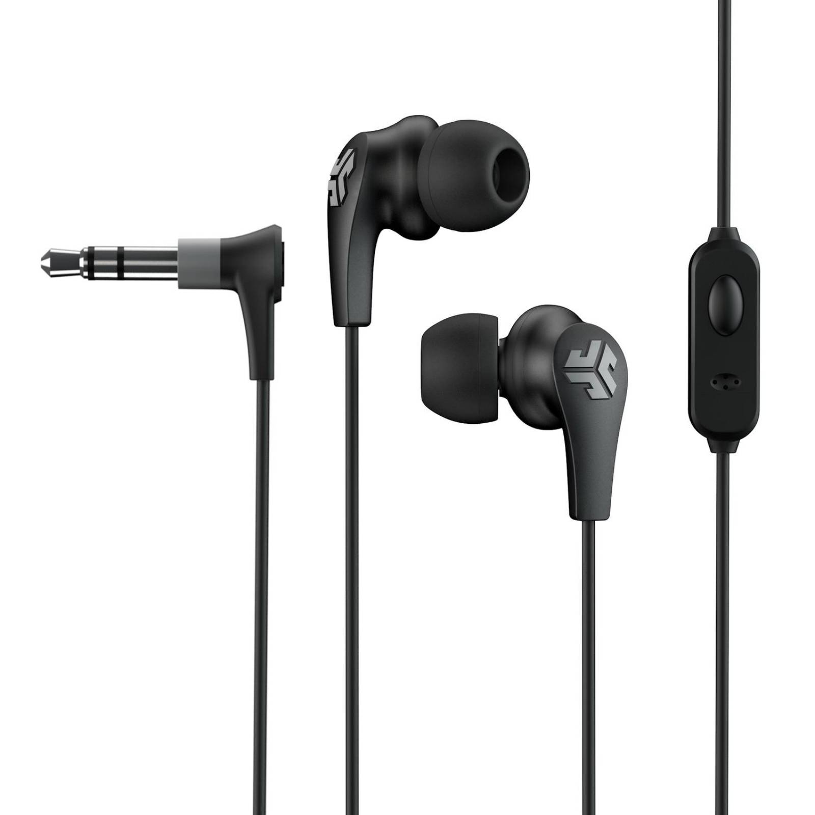 Audífonos JLAB In ear Alámbricos negros 