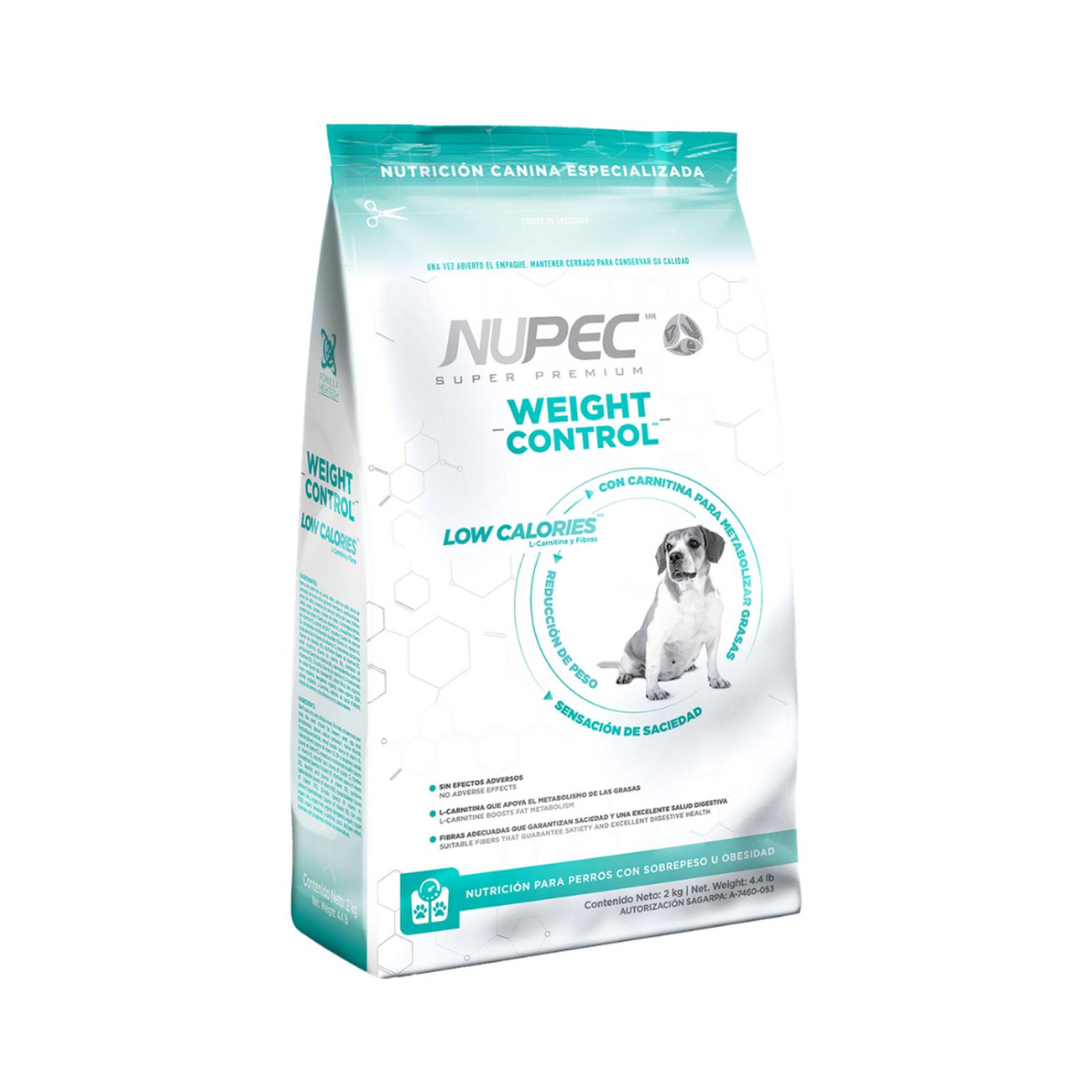 Croquetas para perro Nupec Weight Control 15Kg 