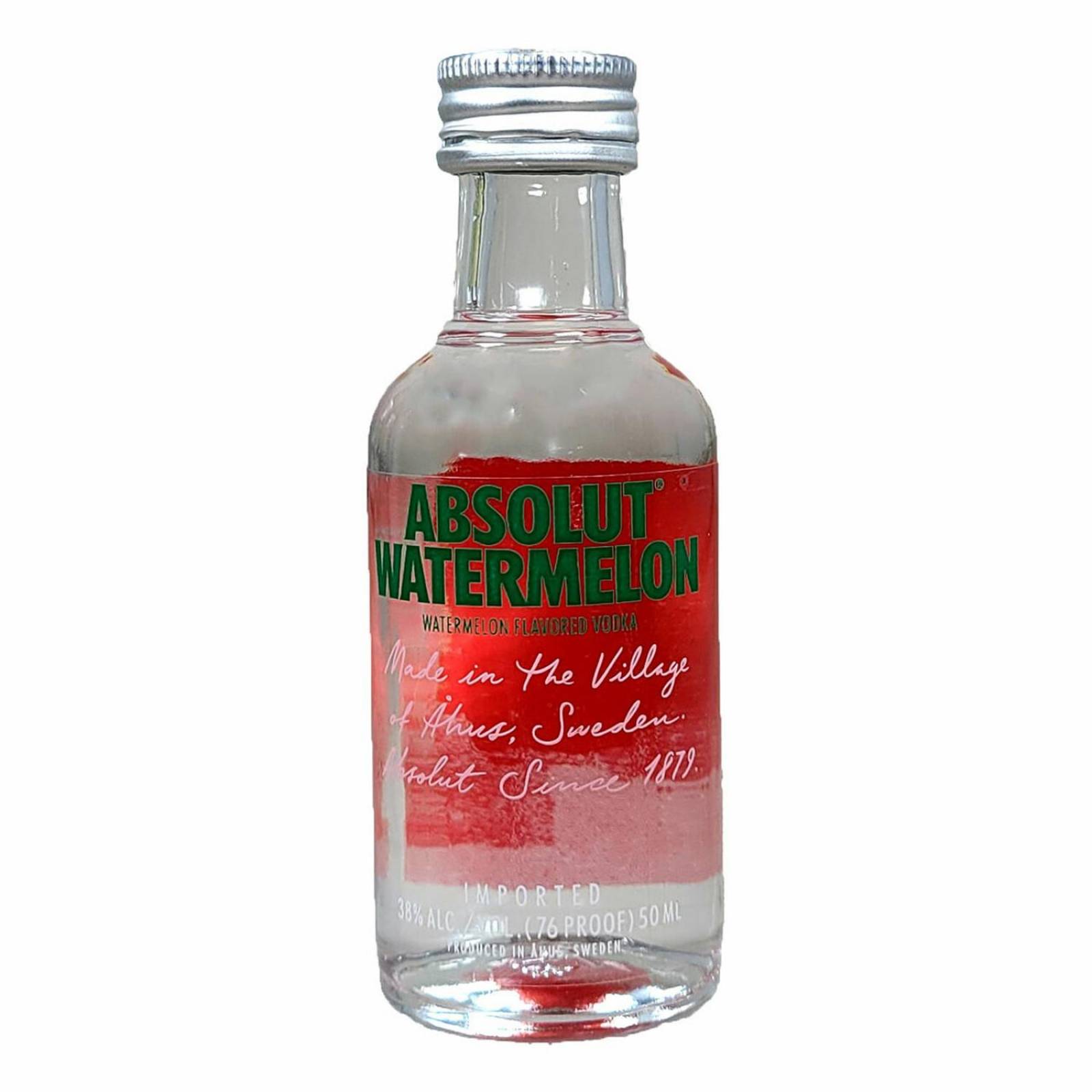 Pack de 12 Vodka Absolut Watermelon 50 ml 