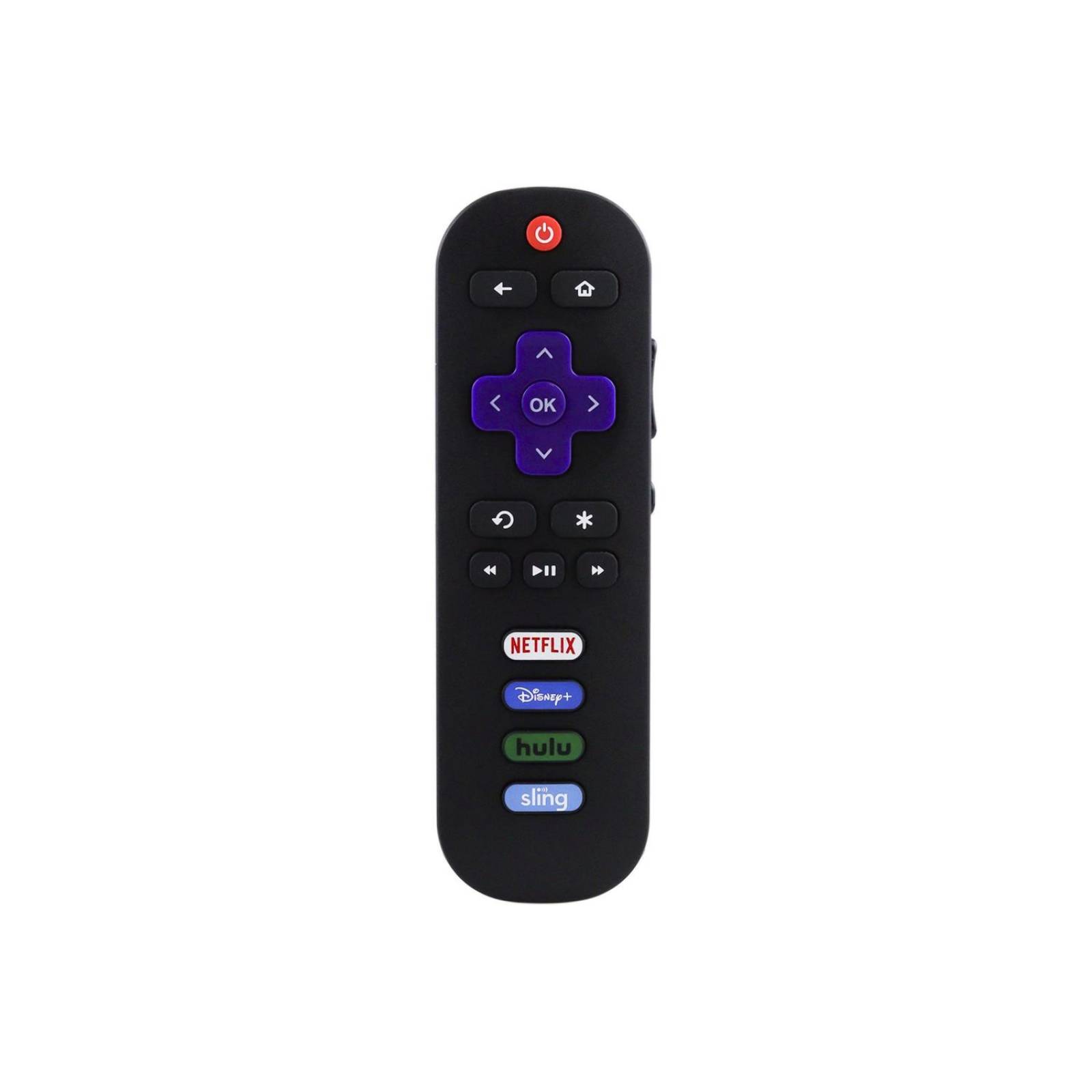 Control Compatible Con Pantalla Element Roku Tv Mas Pilas 