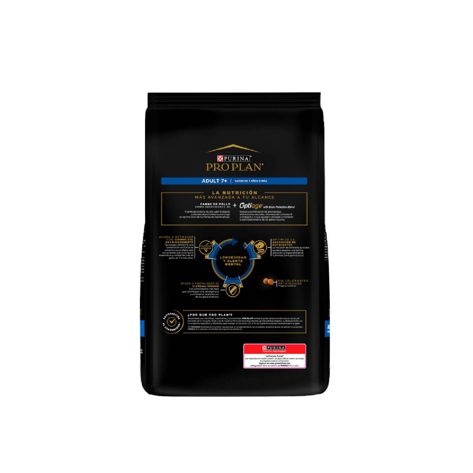 Croquetas para Gato ProPlan Adulto 7+ de 3Kg