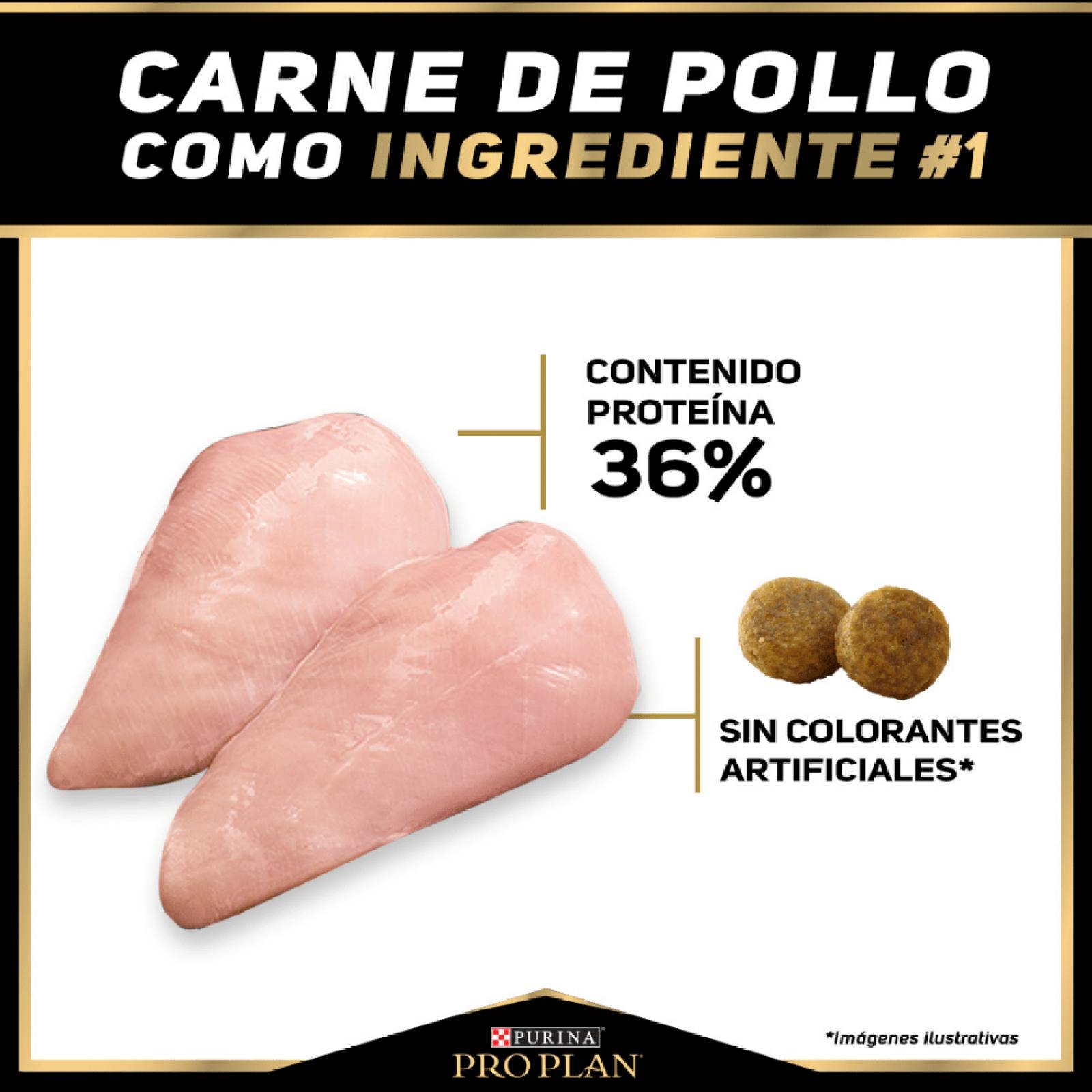 Croquetas para Gato ProPlan Adulto de 3Kg 