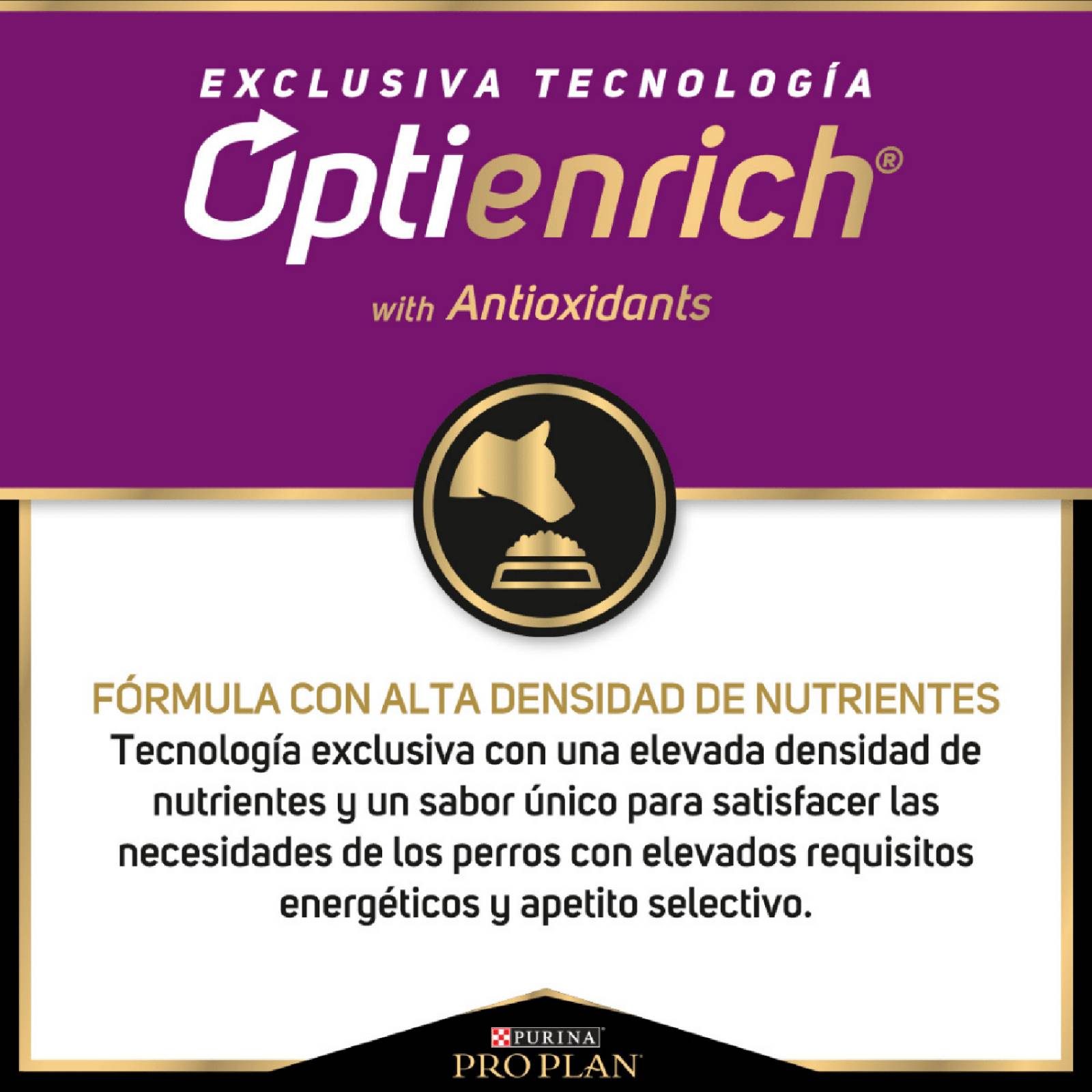 Croquetas para perro ProPlan Exigente de 1Kg 