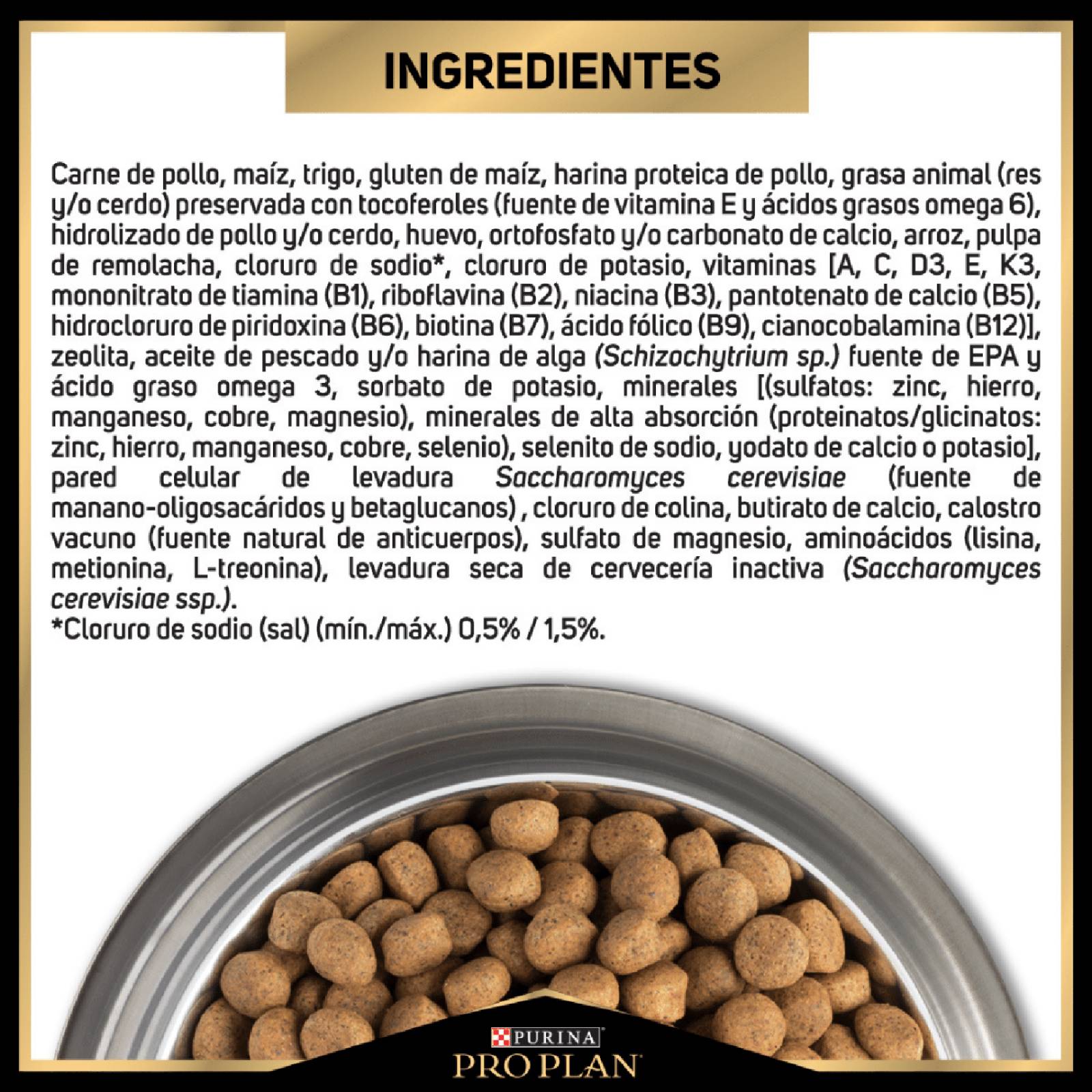 Croquetas para perro ProPlan Cachorro Complete de 1Kg 