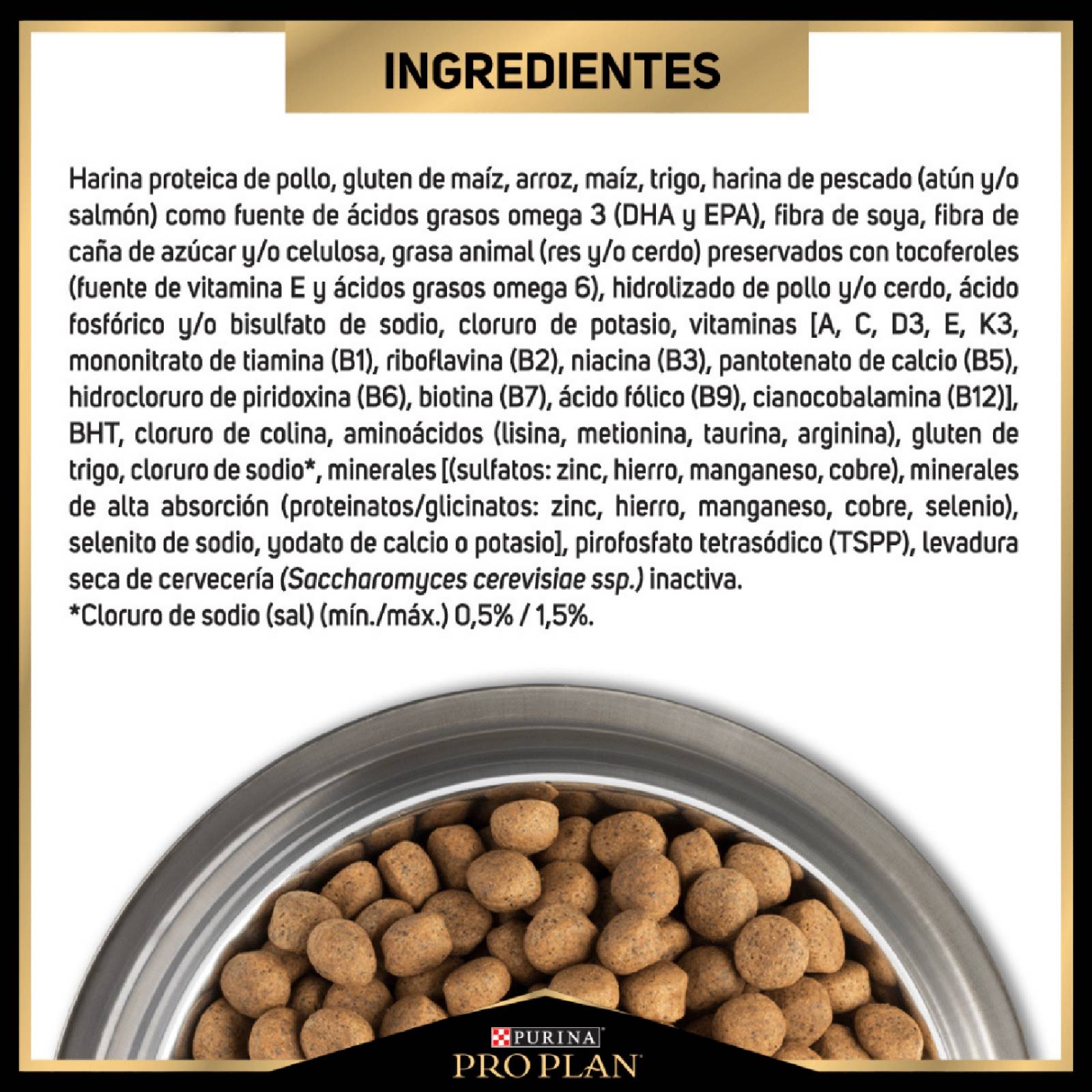 Croquetas para Gato ProPlan Bajo En Calorias de 3Kg 