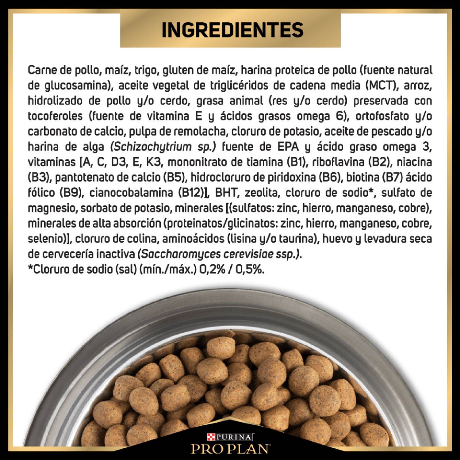 Croquetas para Perro ProPlan Active Mind Razas Medianas Y Grandes de 7.5Kg