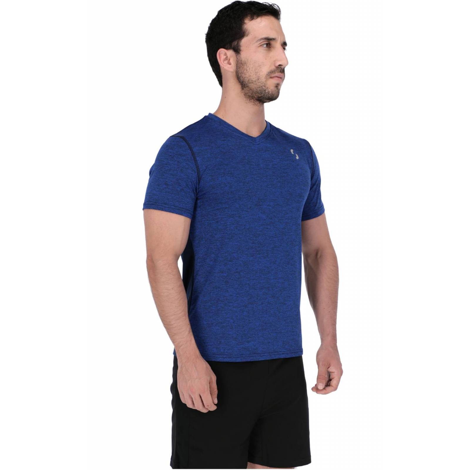 Playera Deportiva Azul para hombre Miles Sportswear Trainer