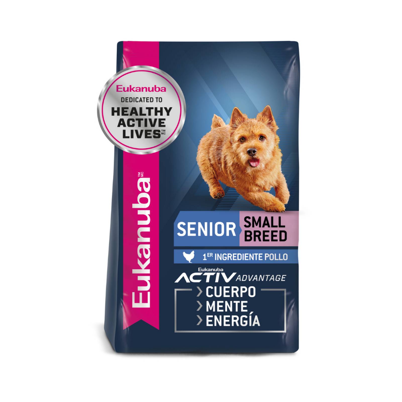 Croquetas para perro Eukanuba Senior Small Breed de 2Kg