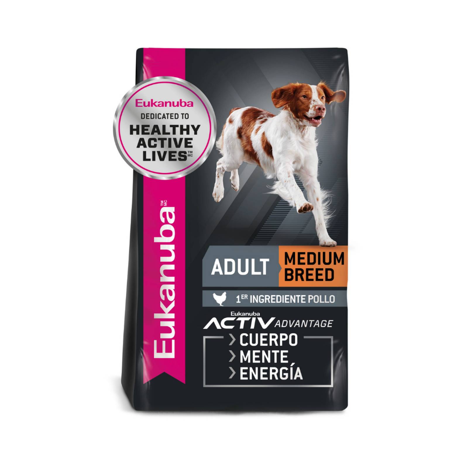 Croquetas para perro Eukanuba Adult Medium Breed de 7.2Kg