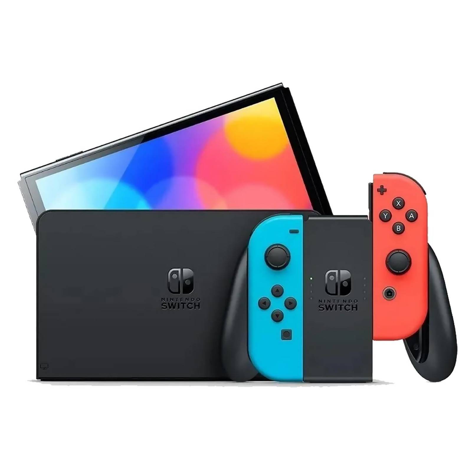 Nintendo Switch OLED 64GB Rojo y Azul Neón Reacondicionado