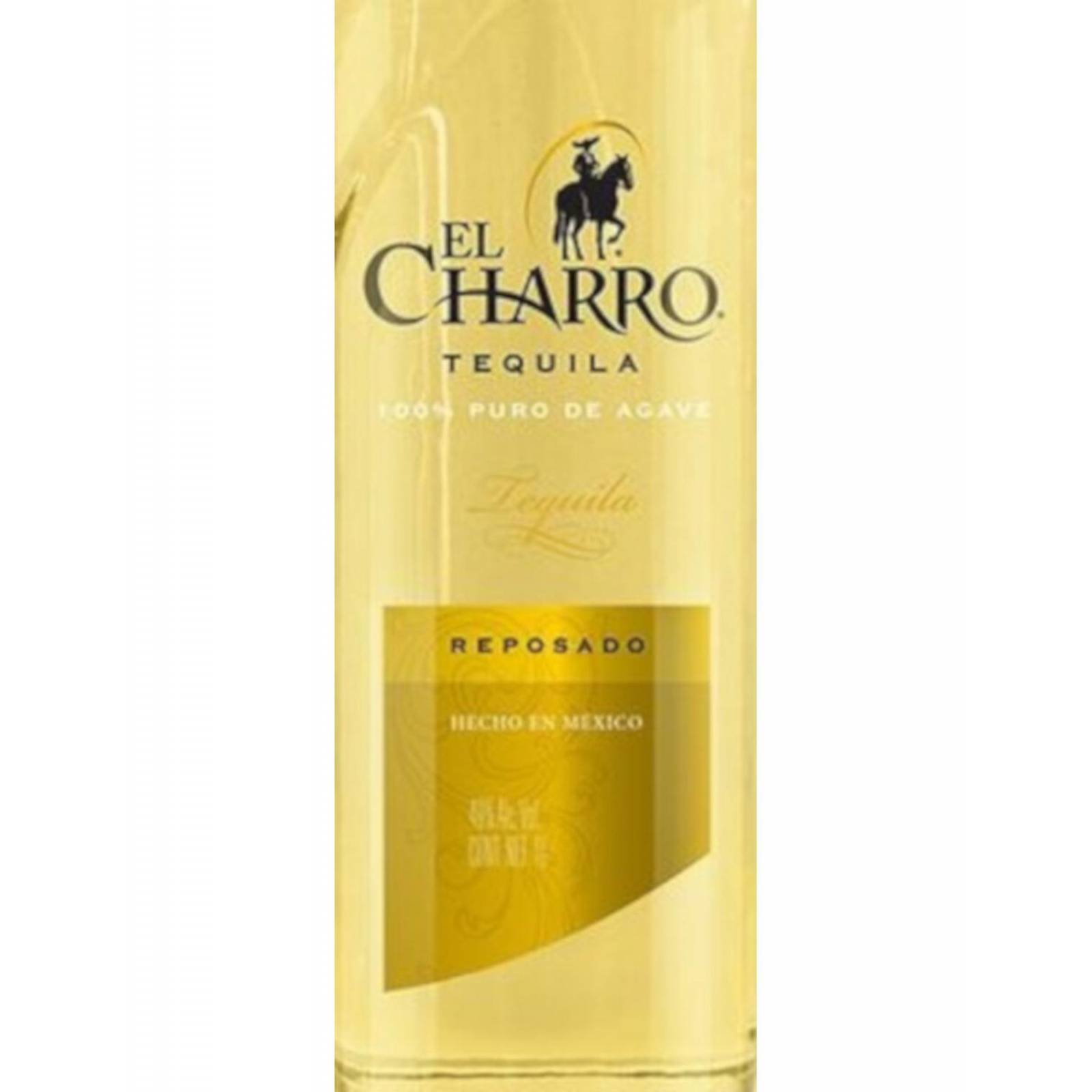 Tequila El Charro Reposado 100% 1 L 