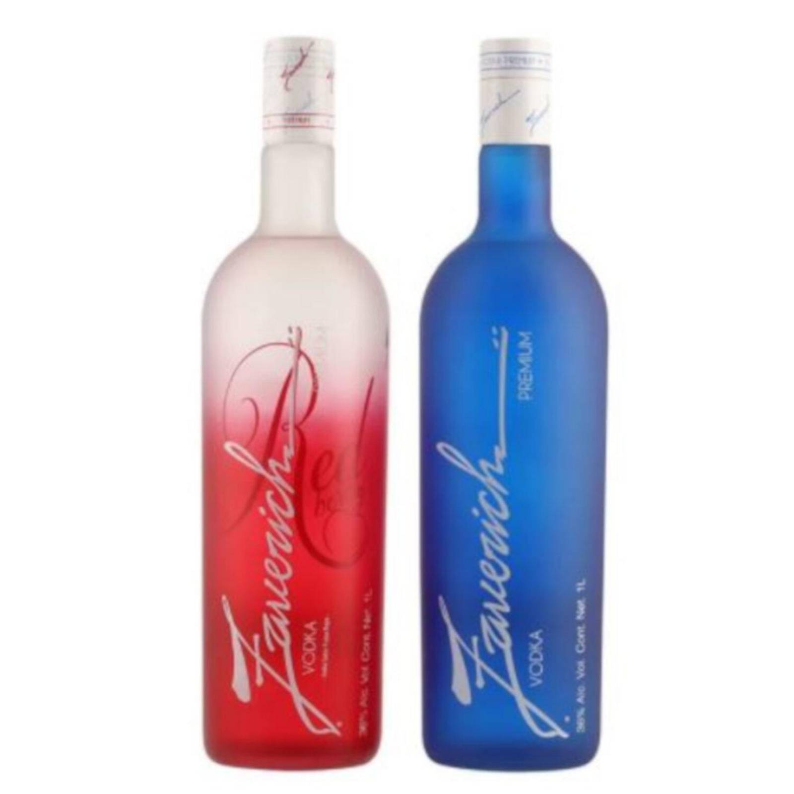 Vodka Zaverich Red Berry + Premium 1 L 