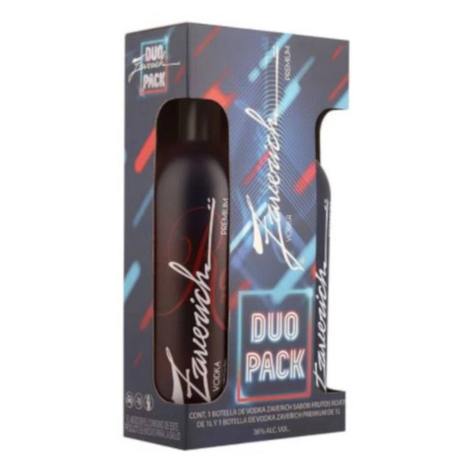 Vodka Zaverich Red Berry + Premium 1 L 