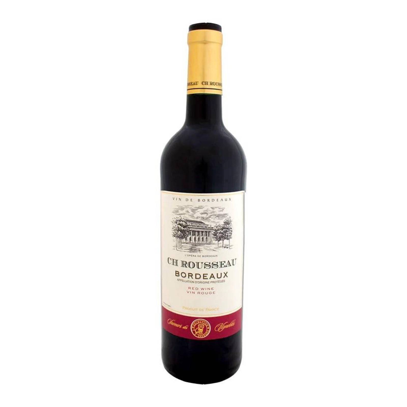 Vino Tinto CH Rosseau Bordeaux 750 ml