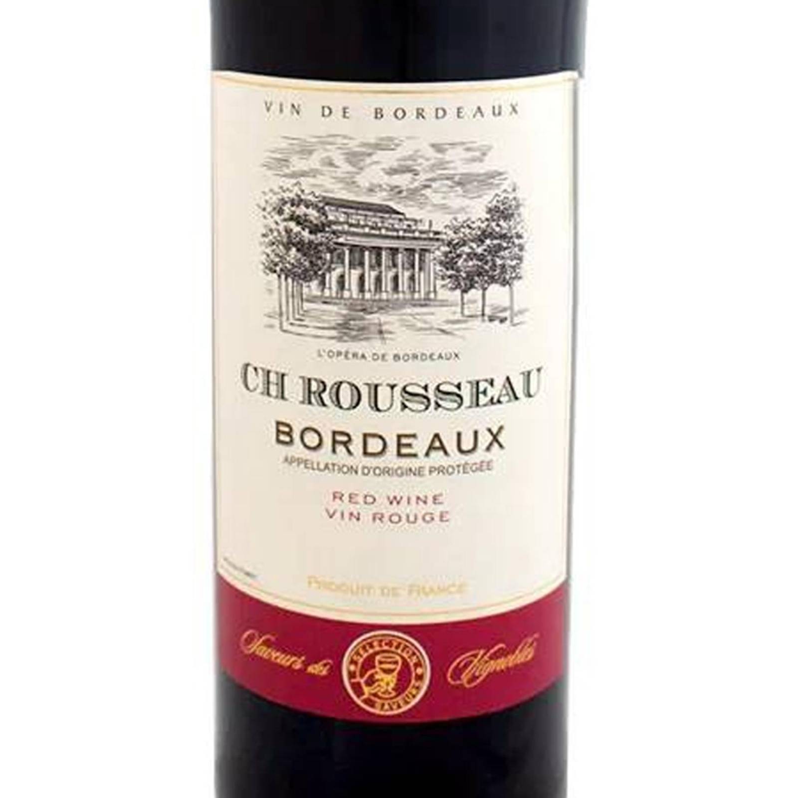 Vino Tinto CH Rosseau Bordeaux 750 ml