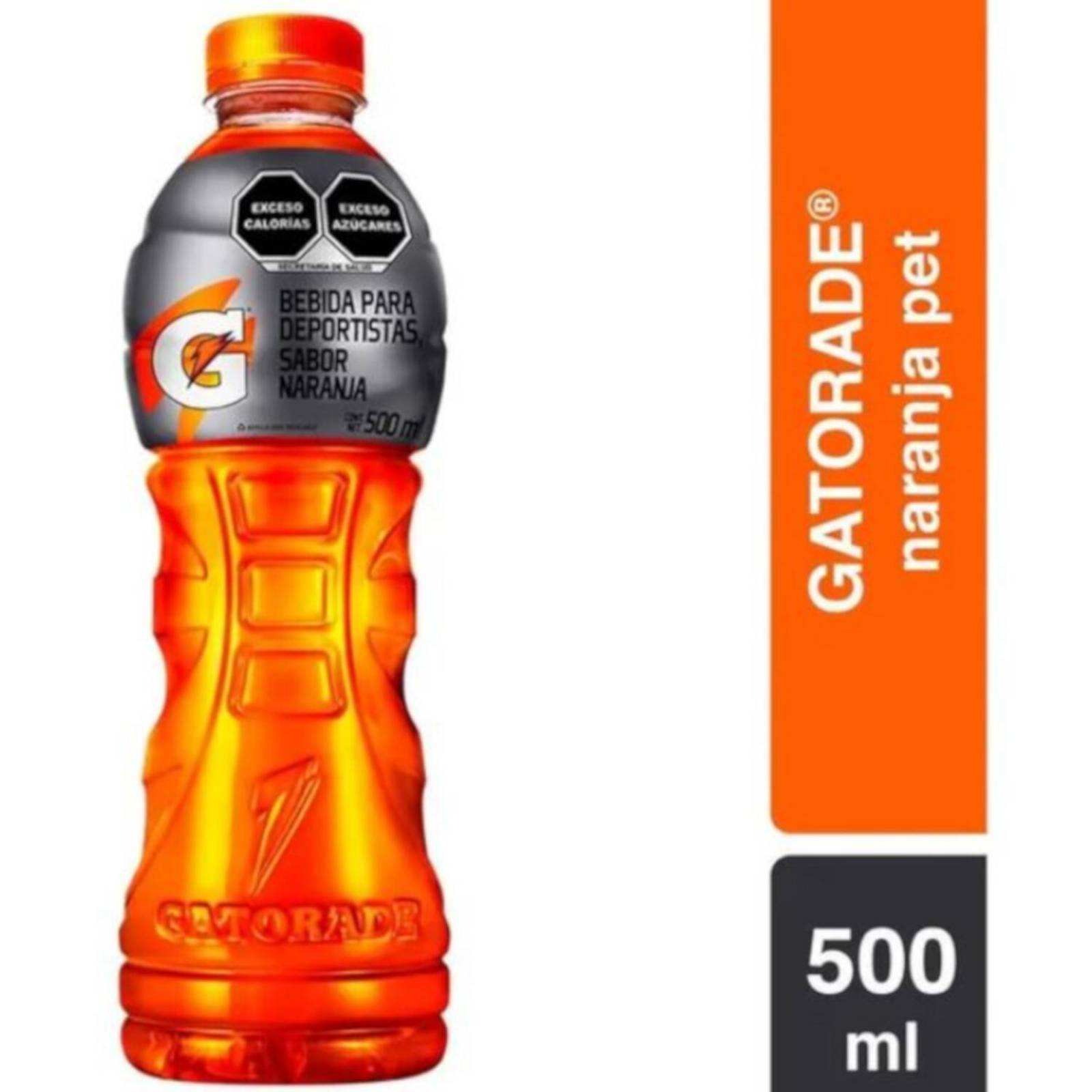 Pack de 6 Bebida Hidratante Gatorade Naranja 500 ml