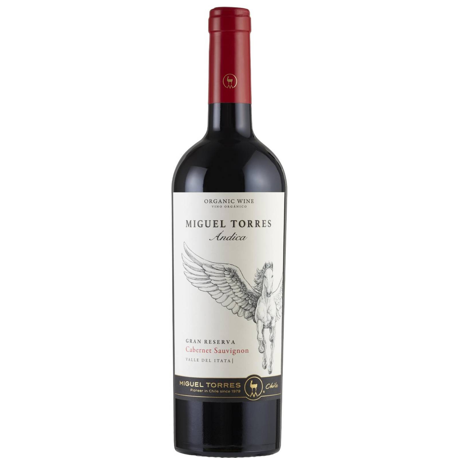 Vino Tinto Andica Torres Órganico CabSauv-Carm 750 ml 