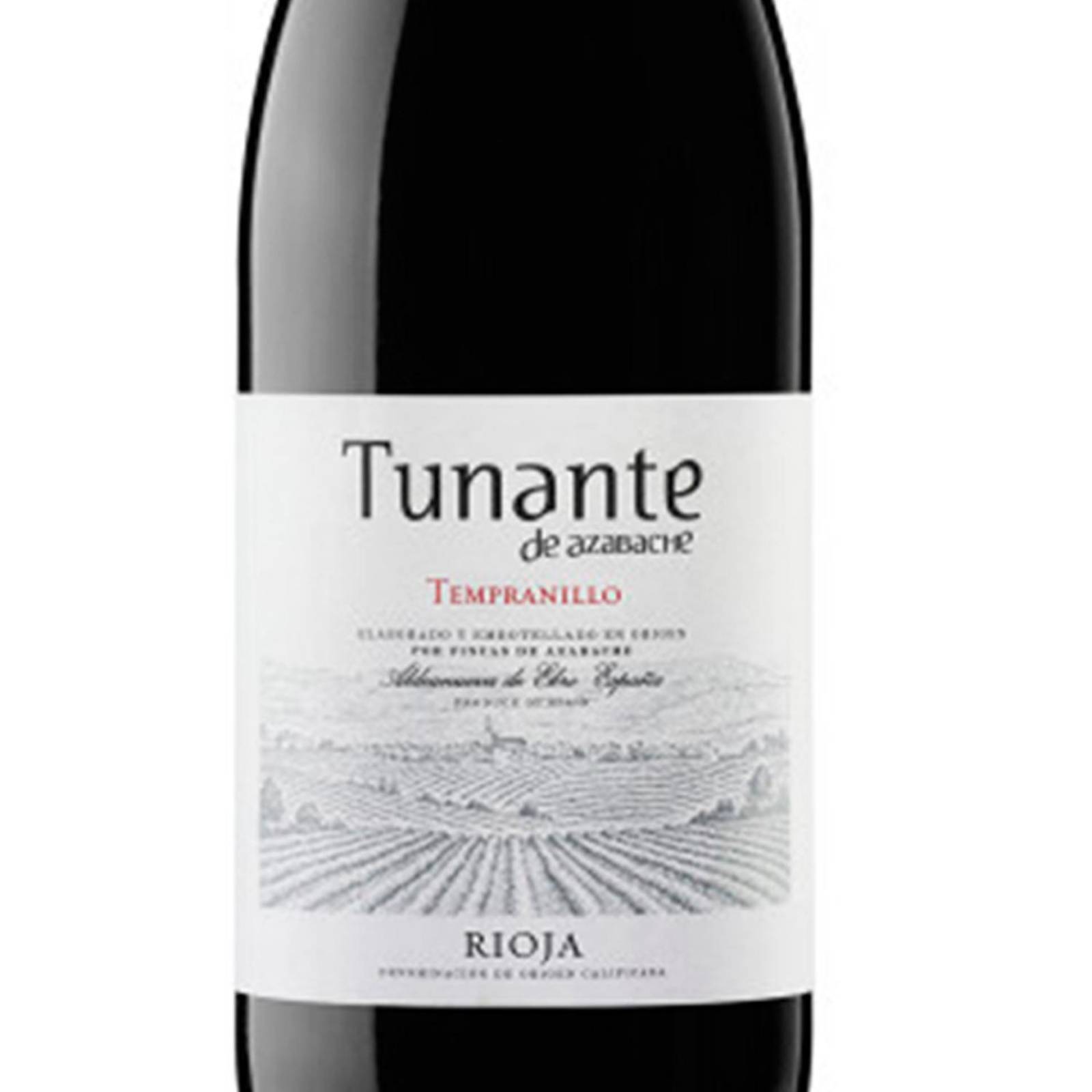 Vino Tinto Tunante de Azabache Joven Tempranillo 750 ml 