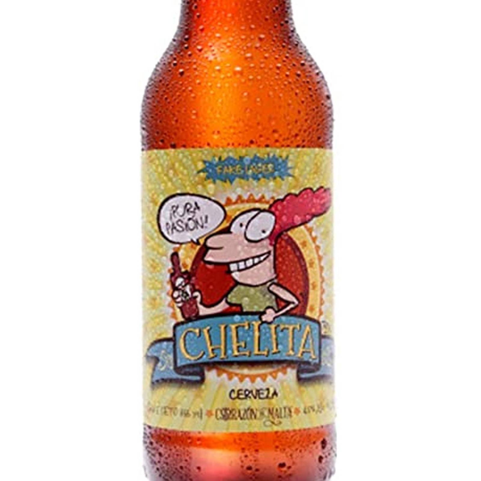 Pack de 12 Cerveza Corazón de Malta Chelita Botella 355 ml 