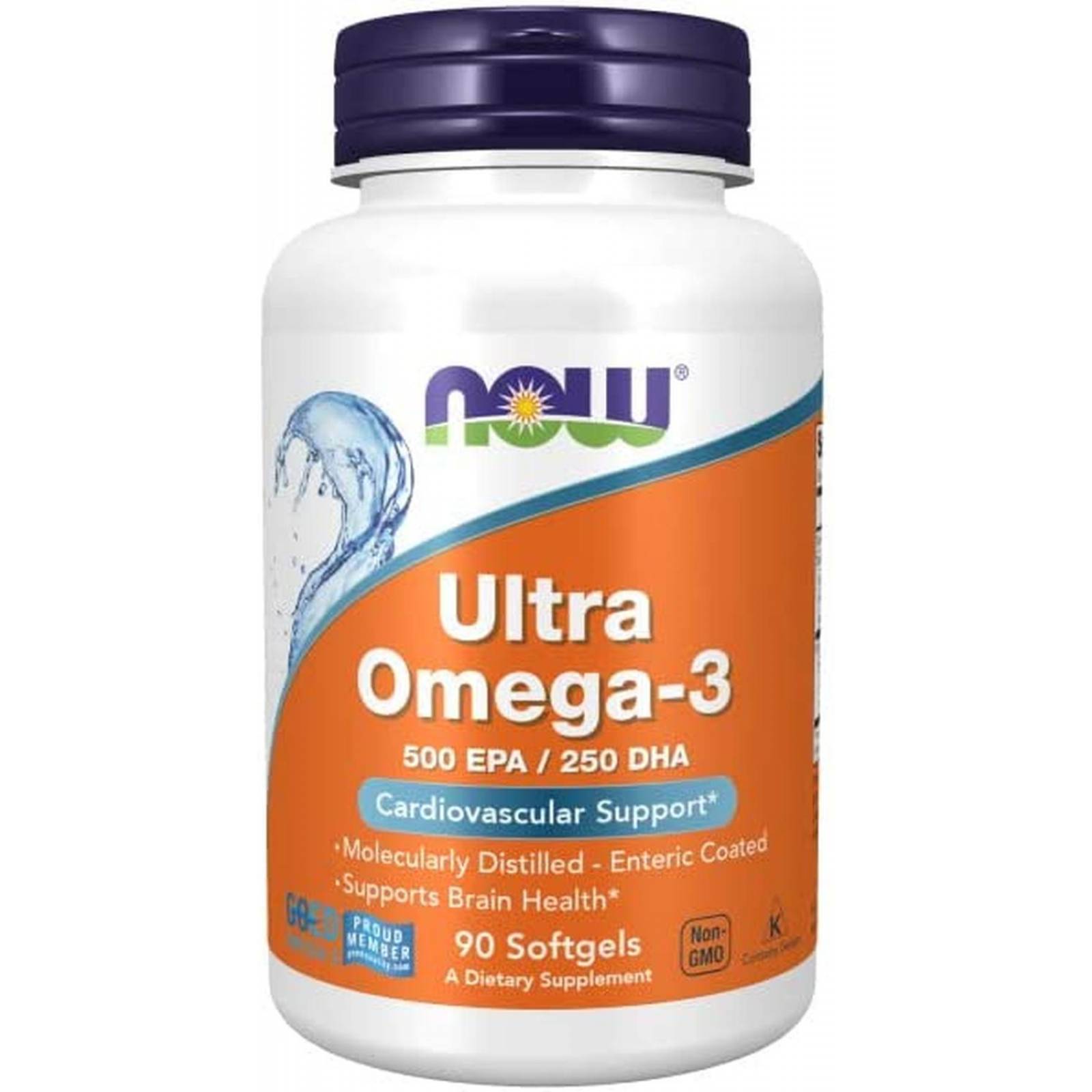 omega 3 NOW Ultra Omega 3 500 epa 250 dha 90 Softgels