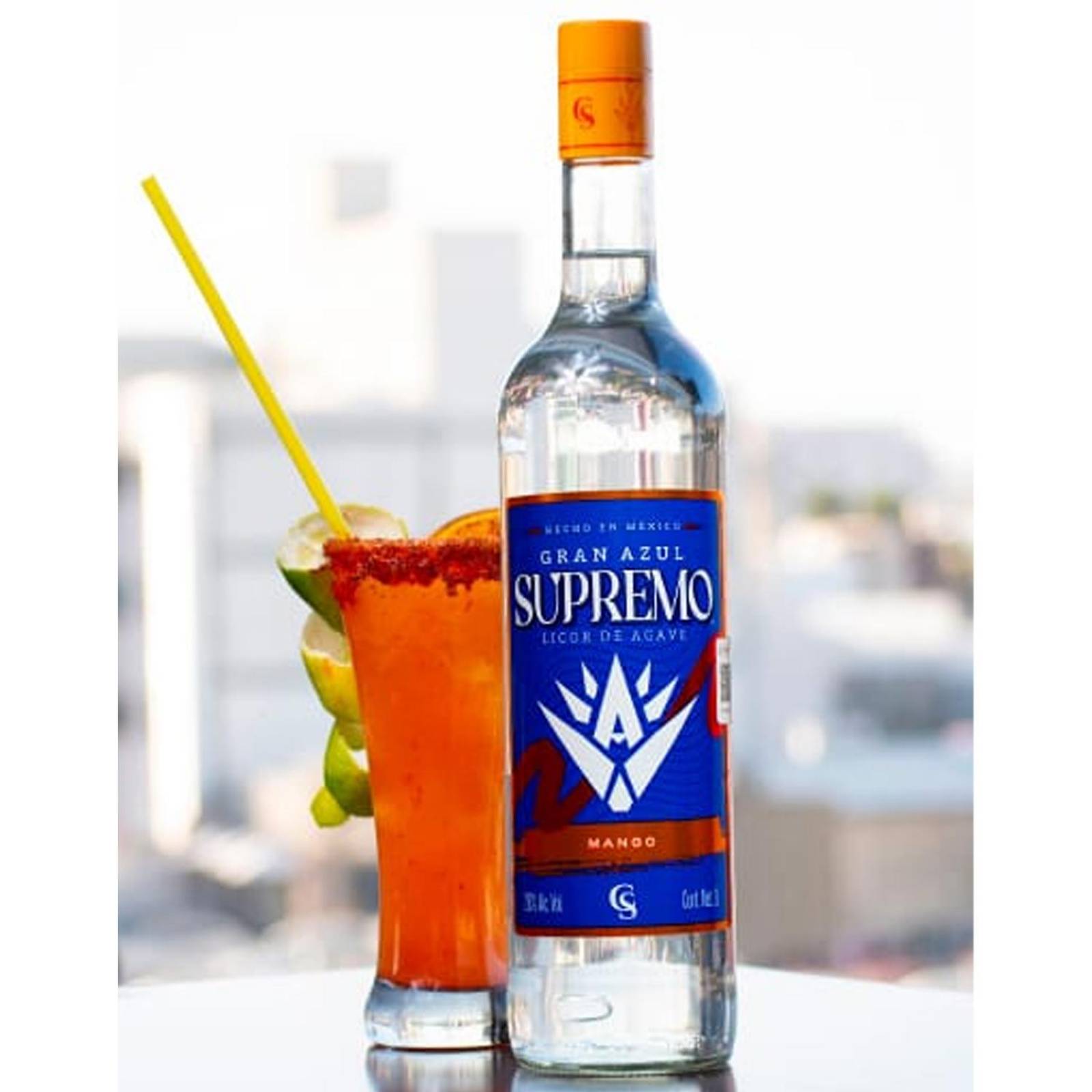 Licor Gran Azul Supremo Mango 1 L