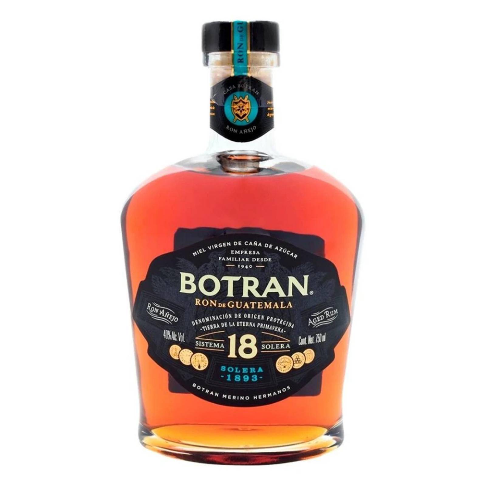 Ron Botran Añejo 18 750 ml