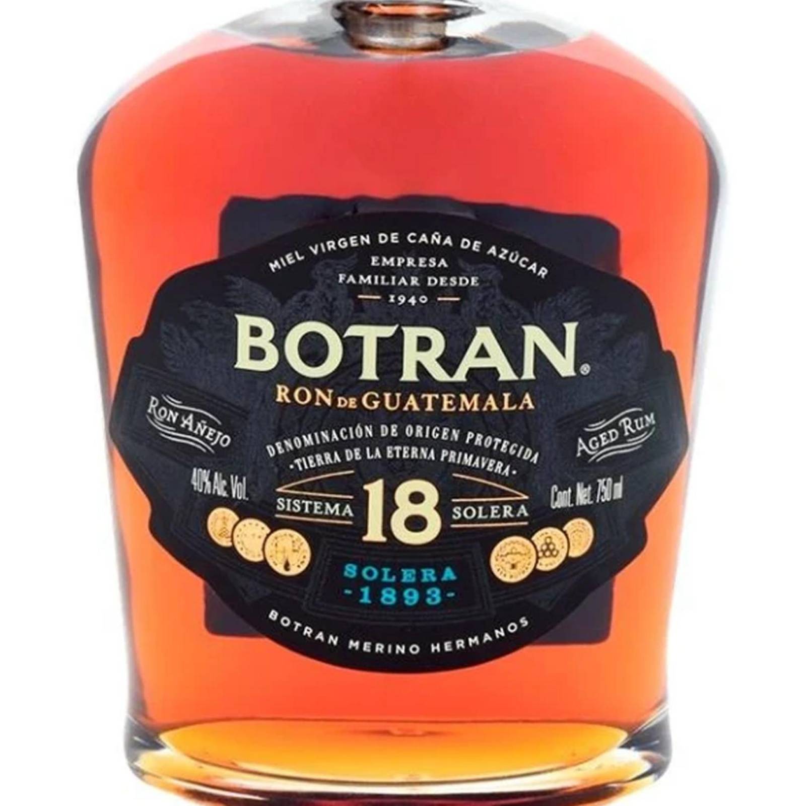 Ron Botran Añejo 18 750 ml