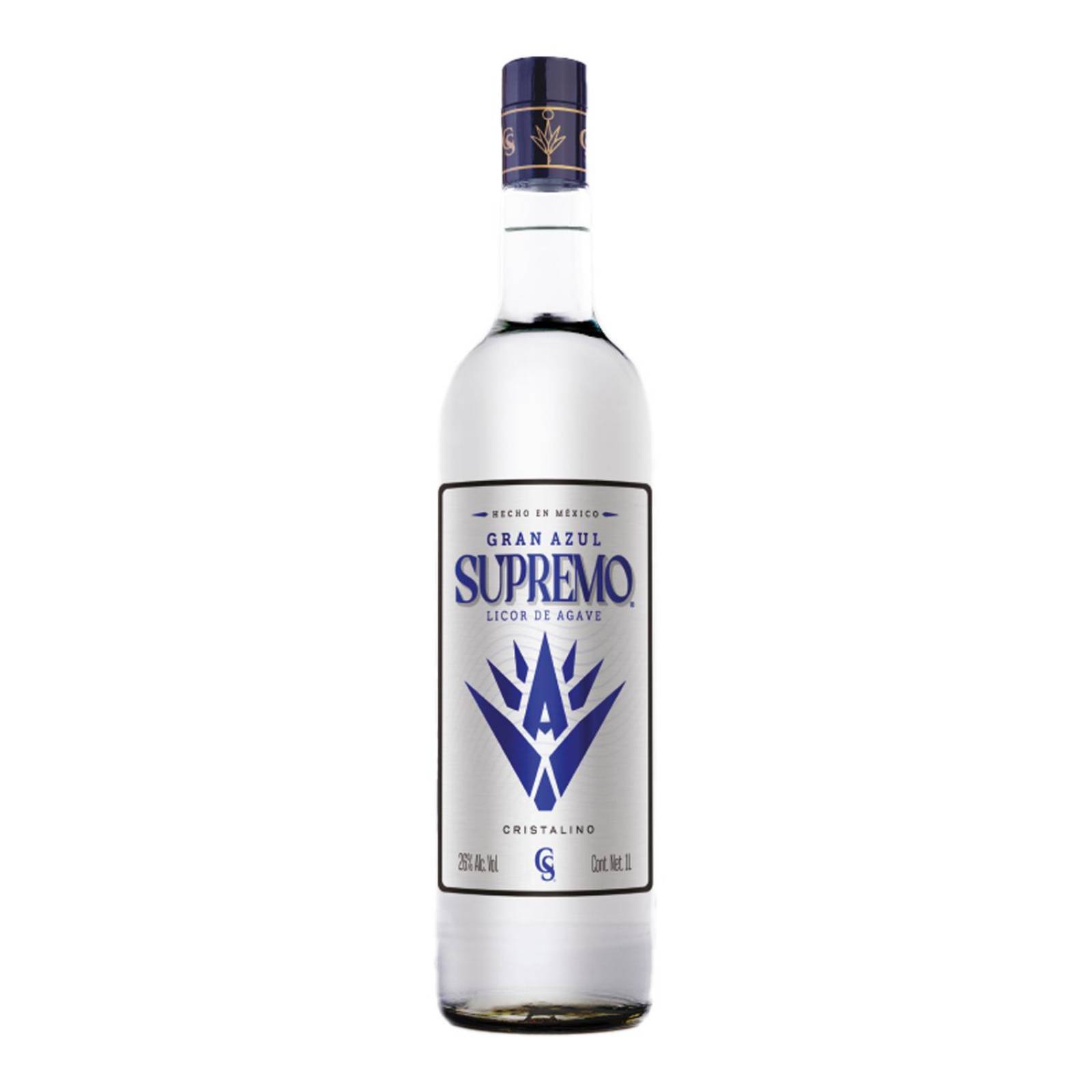 Licor Gran Azul Supremo Cristalino 1 L