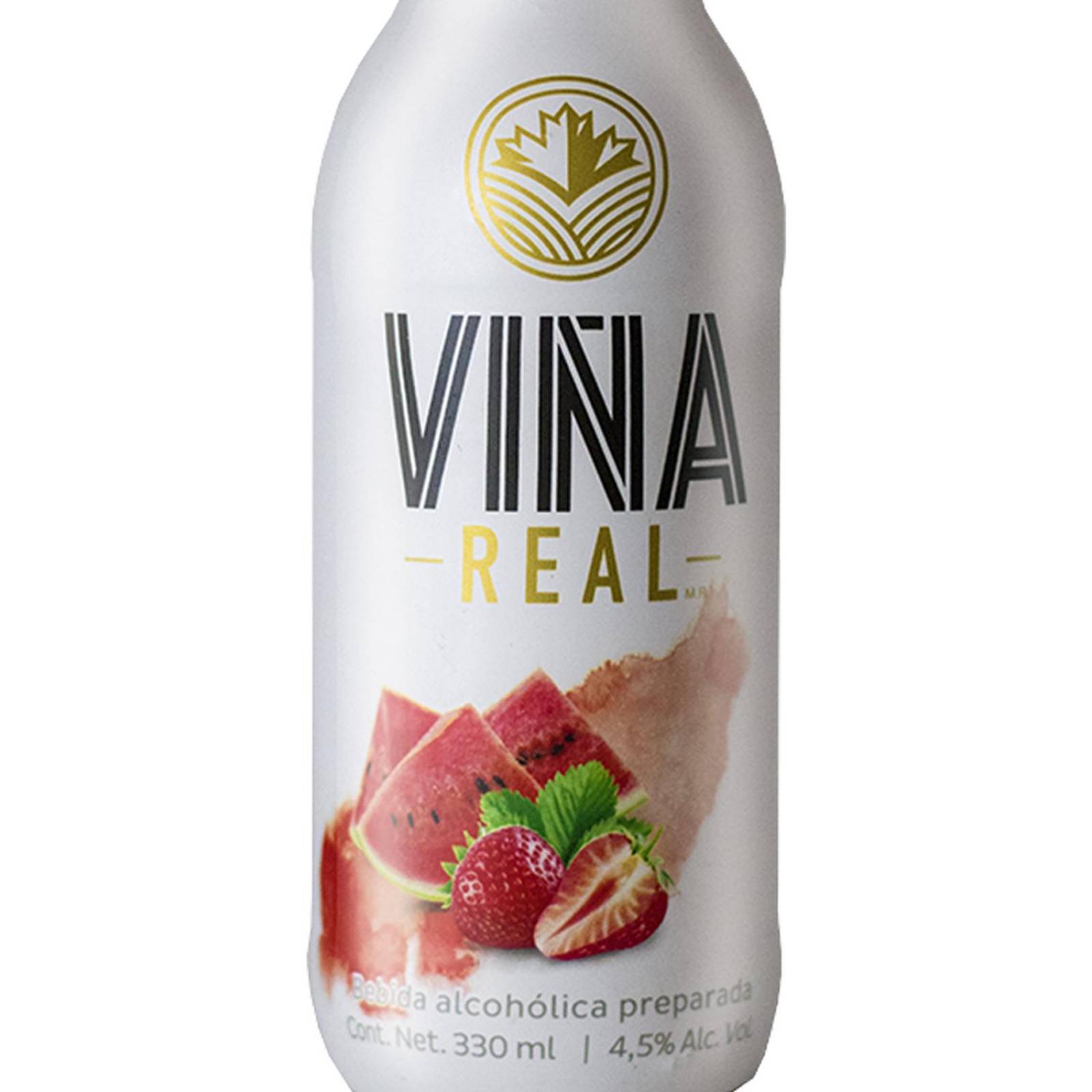 Pack de 24 Cooler Viña Real Fresa Sandía 330 ml