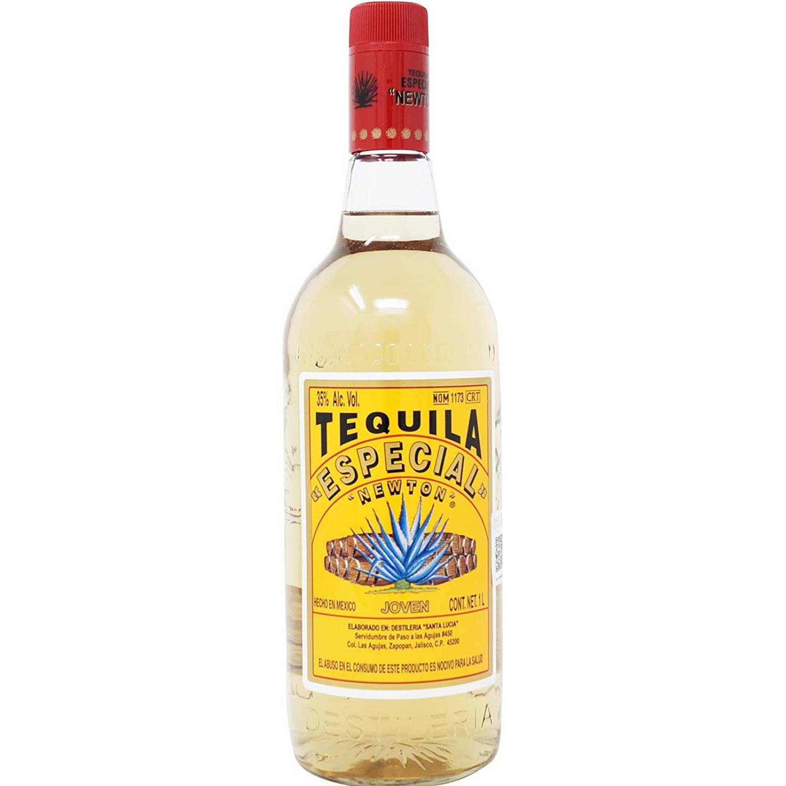 Tequila Newton Especial Reposado 1 L + 200 ml 