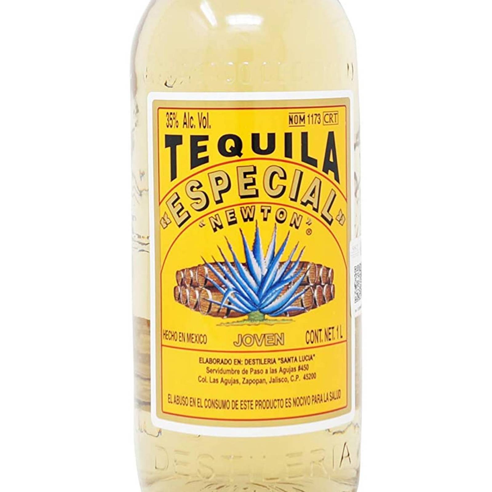 Tequila Newton Especial Reposado 1 L + 200 ml 