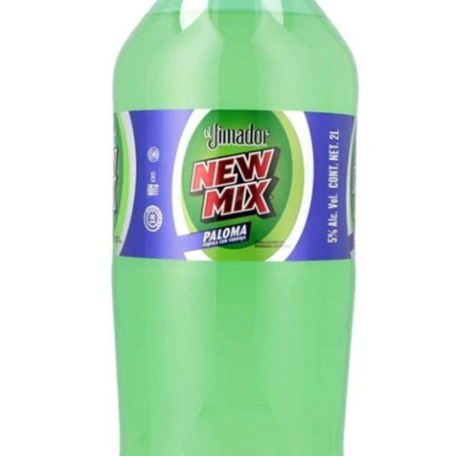 Pack de 6 Bebida Preparada New Mix Paloma Pet 2 L 