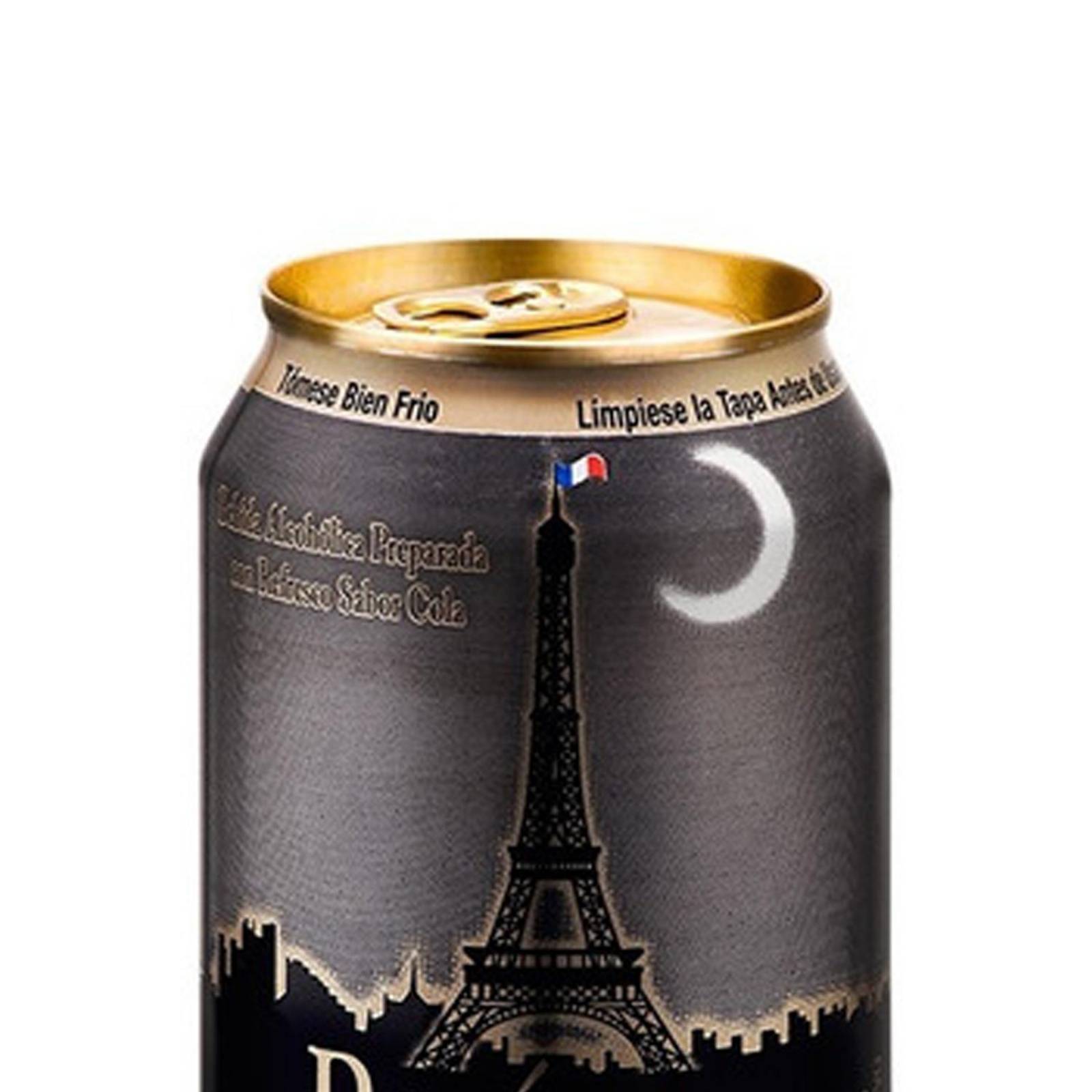 Pack de 12 Bebida Preparada Paris de Noche Lata 340 ml 