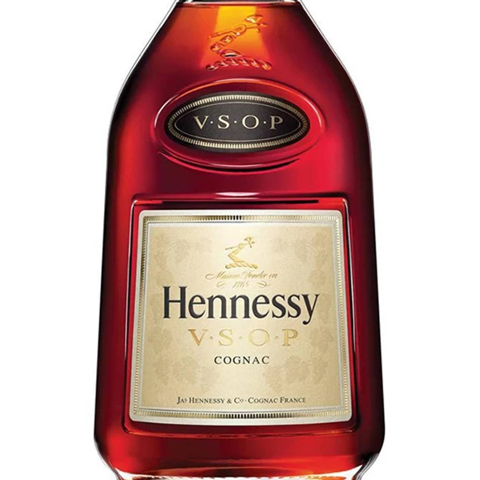Cognac Hennessy VSOP Est. Metálico Rojo 700 ml
