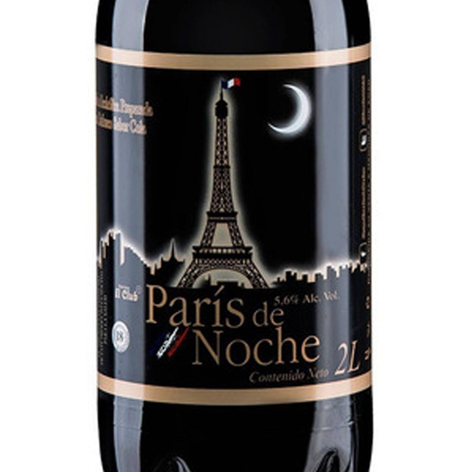 Pack de 8 Bebida Preparada Paris de Noche Pet 2 L 