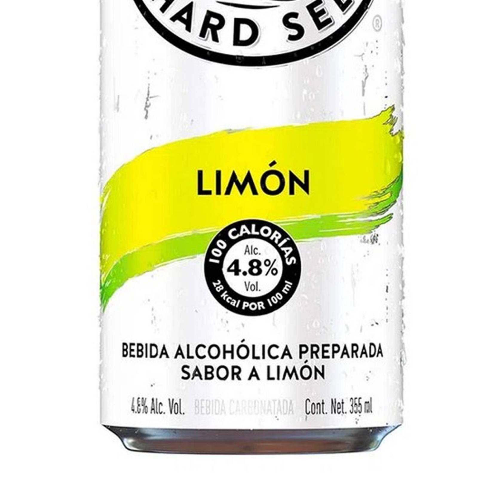 Pack de 12 Hard Seltzer White Claw Limón Lata 355 ml