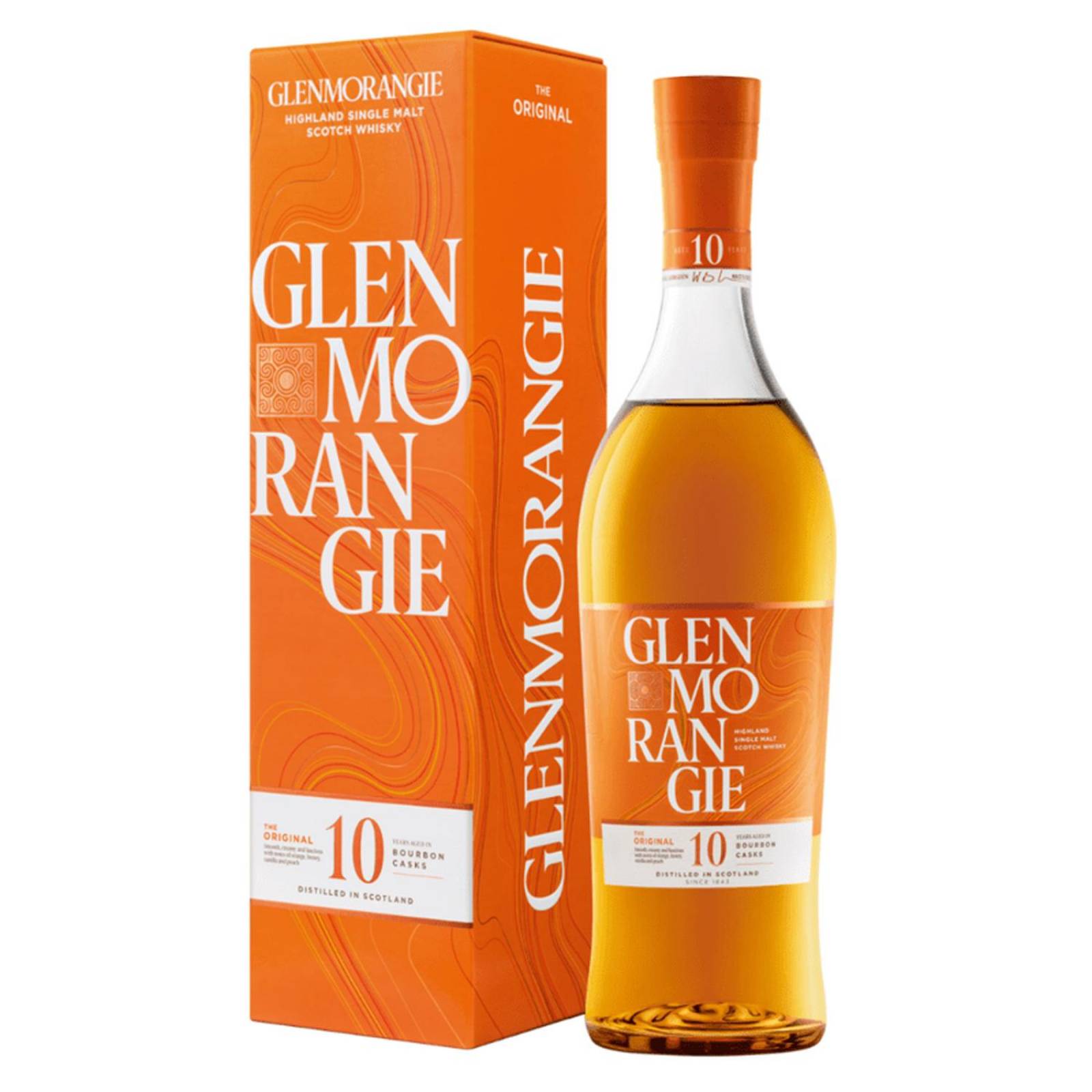 Whisky Glenmorangie 10 años Bourbon Cask 750 ml 