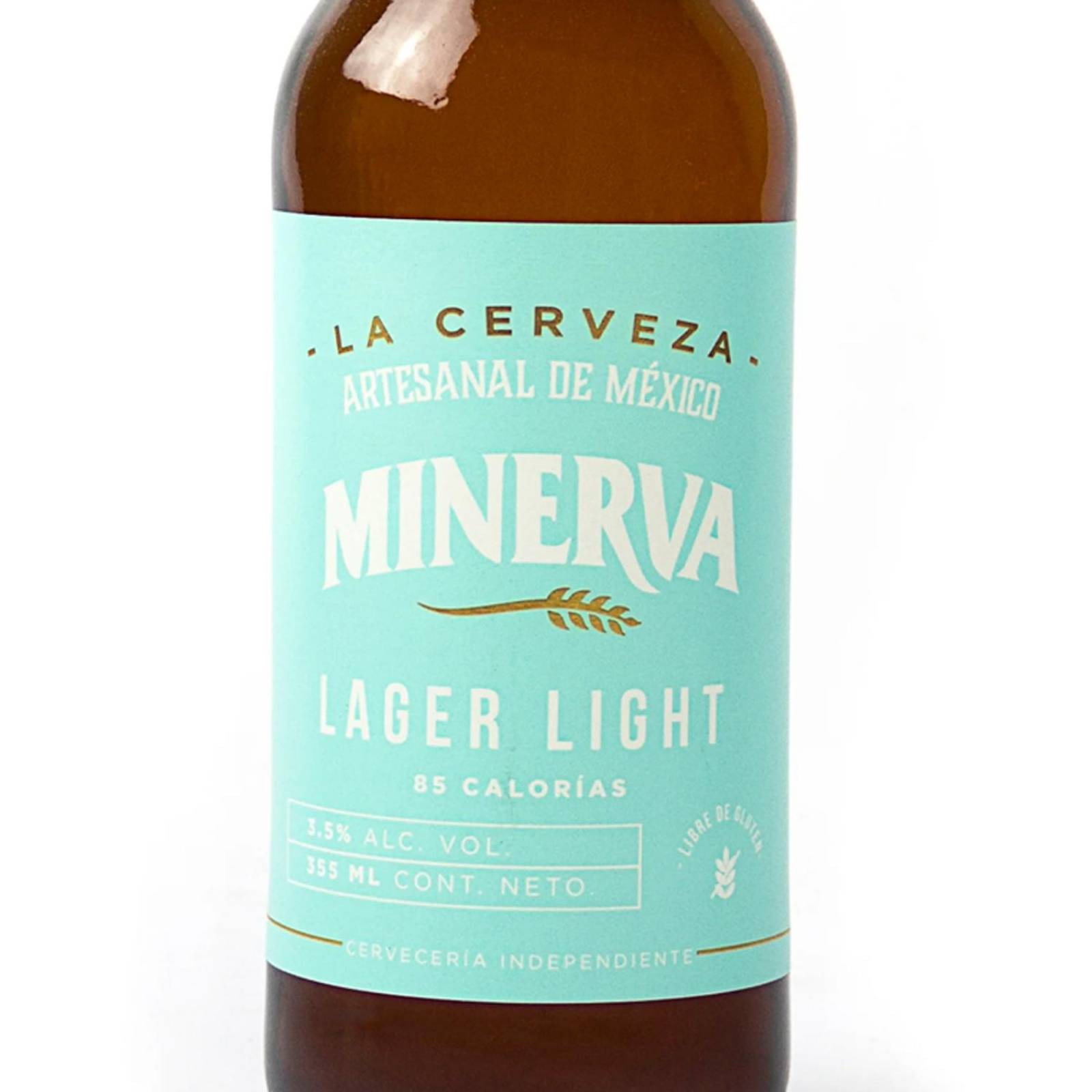 Pack de 24 Cerveza Minerva Mexican Lager Light 355 ml 